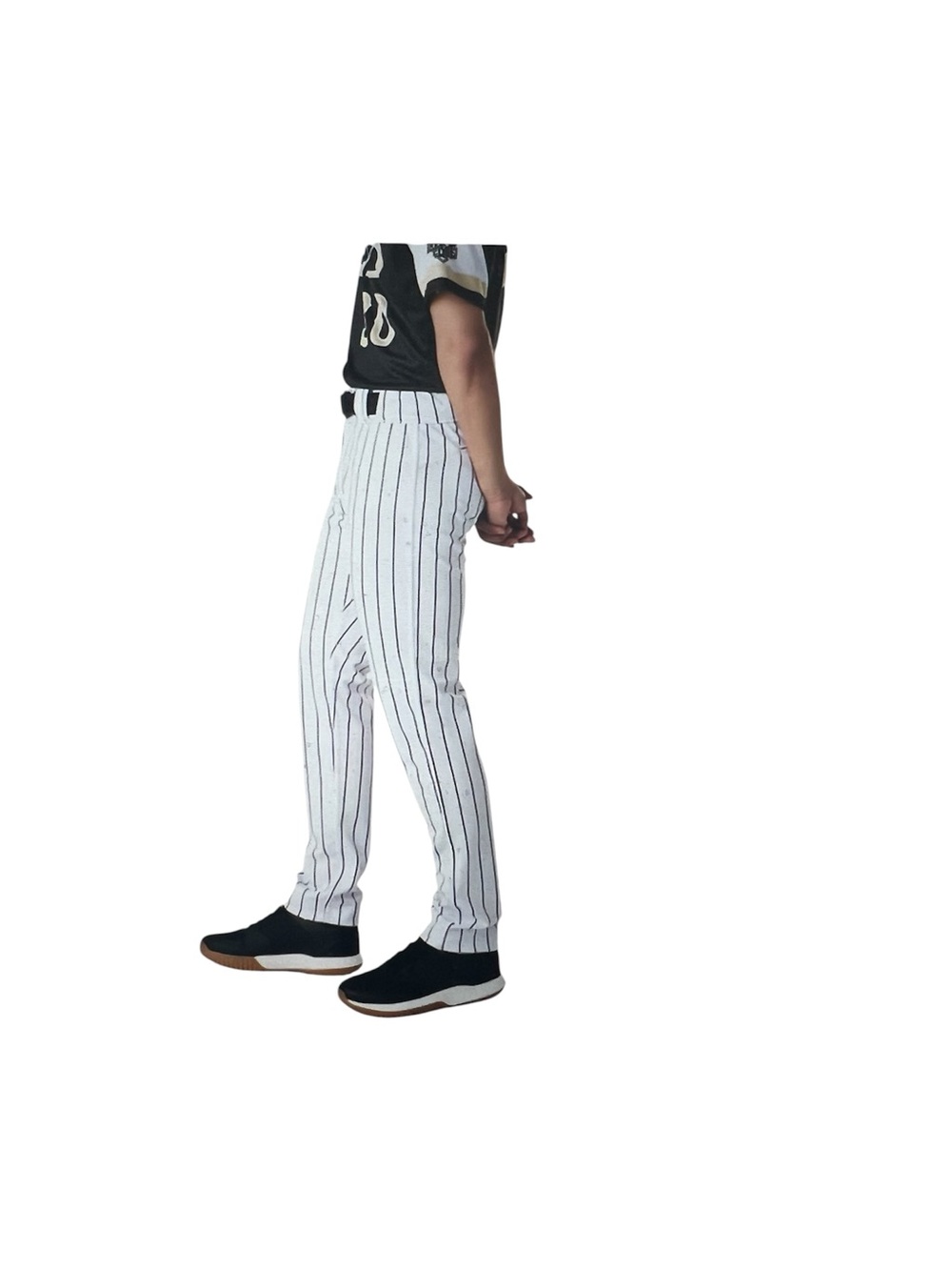 Champro Adult Baseball Pants – Size L – White Pinstripe – NWT ⚾️